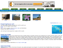 Tablet Screenshot of dreaminghawaii.com